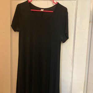 Black Tee Shirt Dress